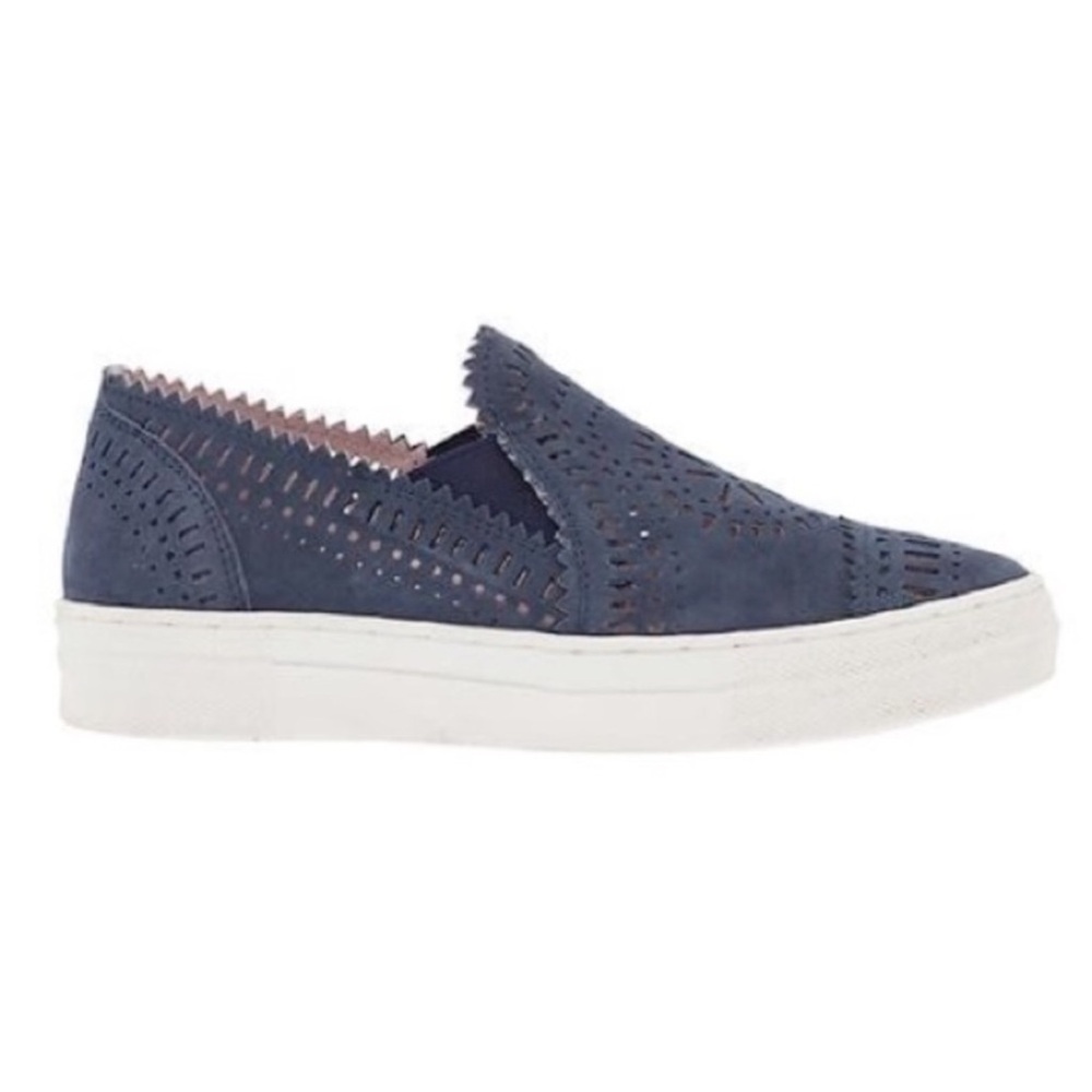 Seychelles Wheelhouse Laser Cut Slip On Sneakers Size 8.5